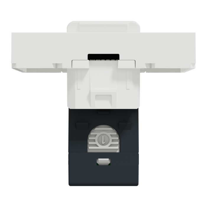 Мультимедійна розетка, 2 модулі, біла, Unica New, Schneider Electric [NU341318]