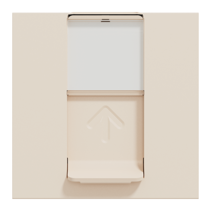 Мультимедійна розетка, 2 модулі, Unica New, Schneider Electric [NU341344]