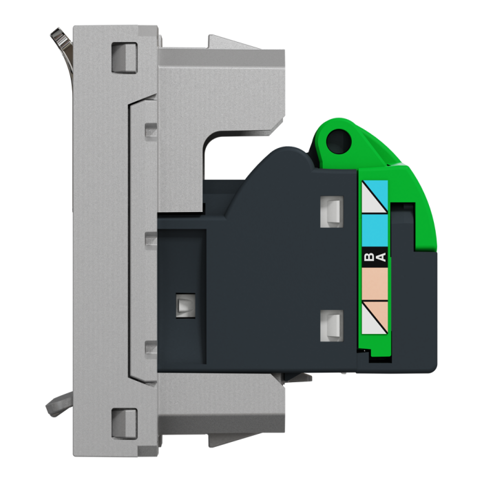 Мультимедійна розетка, 1 модуль, алюмінієва, Unica New, Schneider Electric [NU341430]