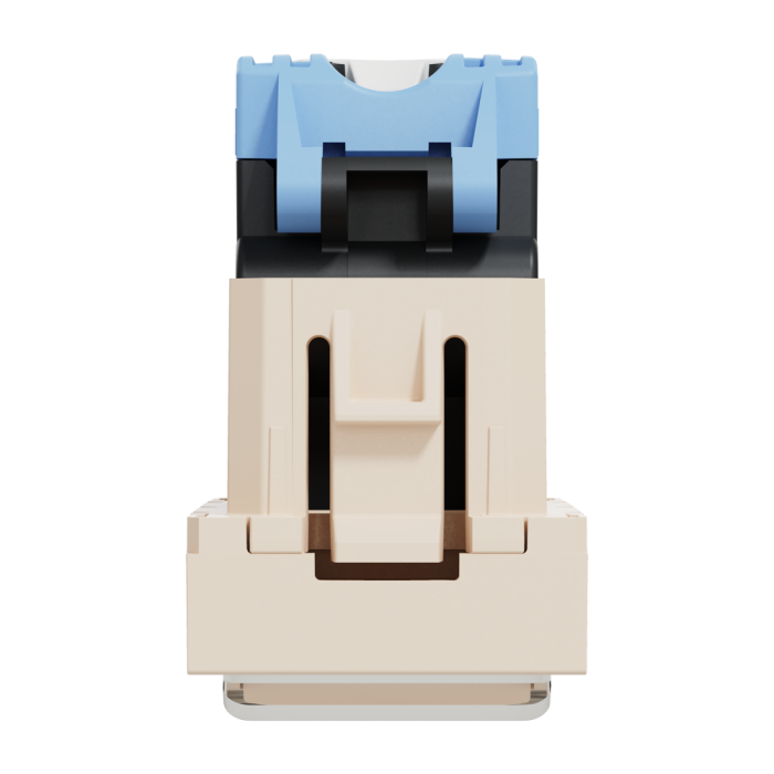 Мультимедійна розетка, 1 модуль, Unica New, Schneider Electric [NU341444]