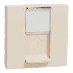 Мультимедійна розетка, 2 модулі, (S-One), Unica New - Schneider Electric [NU341544]