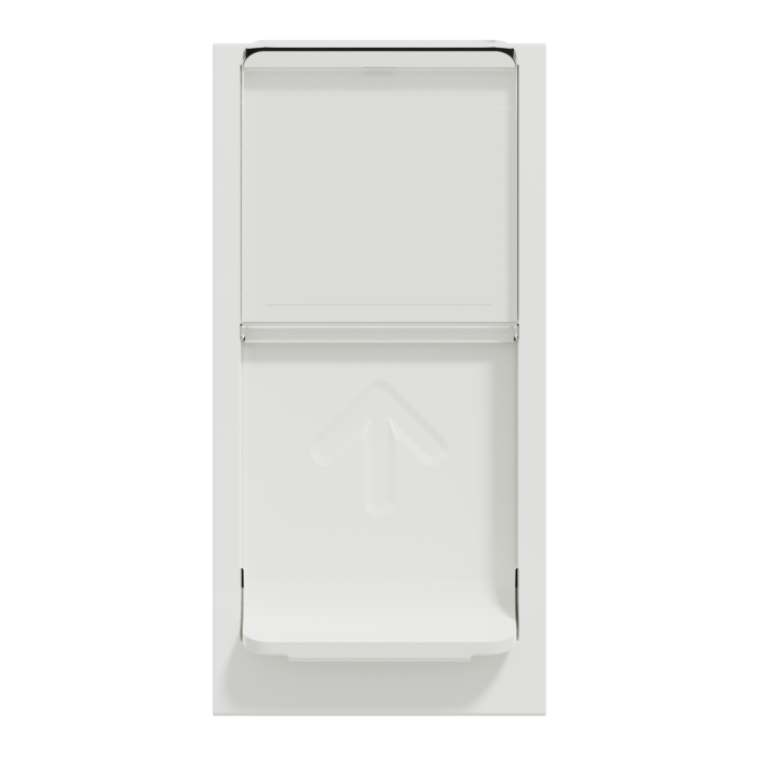 Мультимедійна розетка, 1 модуль, біла, Unica New, Schneider Electric [NU341618]