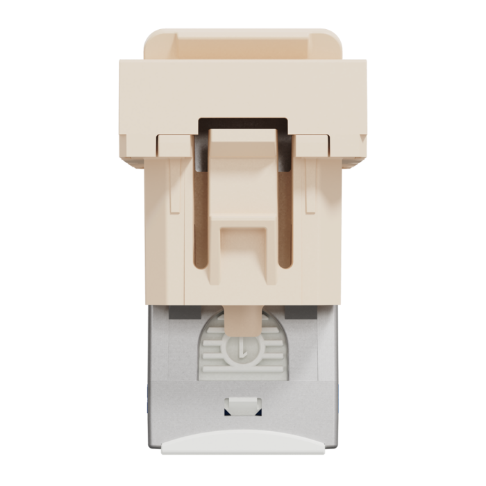 Мультимедійна розетка, 1 модуль, Unica New, Schneider Electric [NU341644]