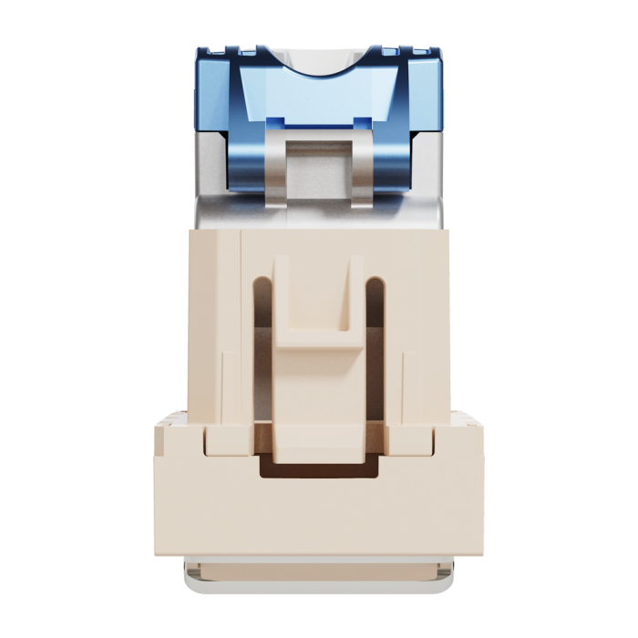 Мультимедійна розетка, 1 модуль, Unica New, Schneider Electric [NU341644]