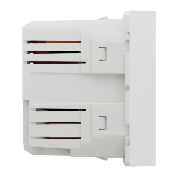 USB розетка, 2 модулі, біла, Unica New, Schneider Electric [NU341818]