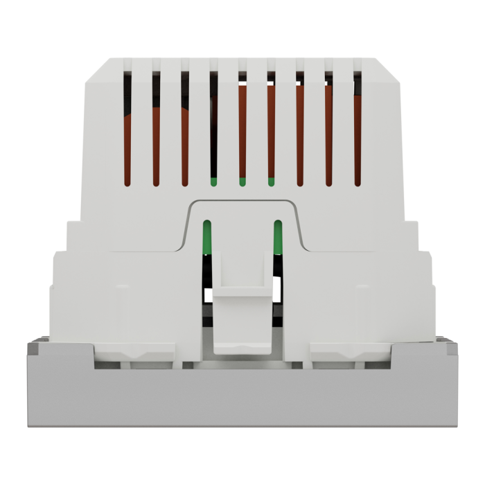 USB розетка, 2 модулі, алюмінієва, Unica New, Schneider Electric [NU341830]