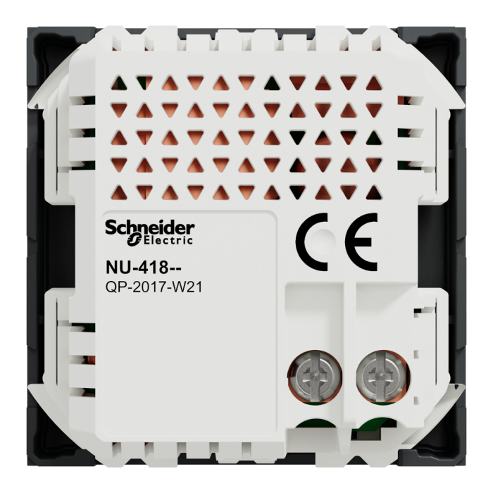 USB розетка, 2 модулі, чорна, Unica New, Schneider Electric [NU341854]