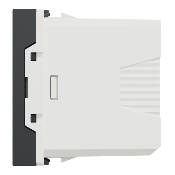Роз'єм USB, 1 модуль, чорний, Unica New, Schneider Electric [NU342954]