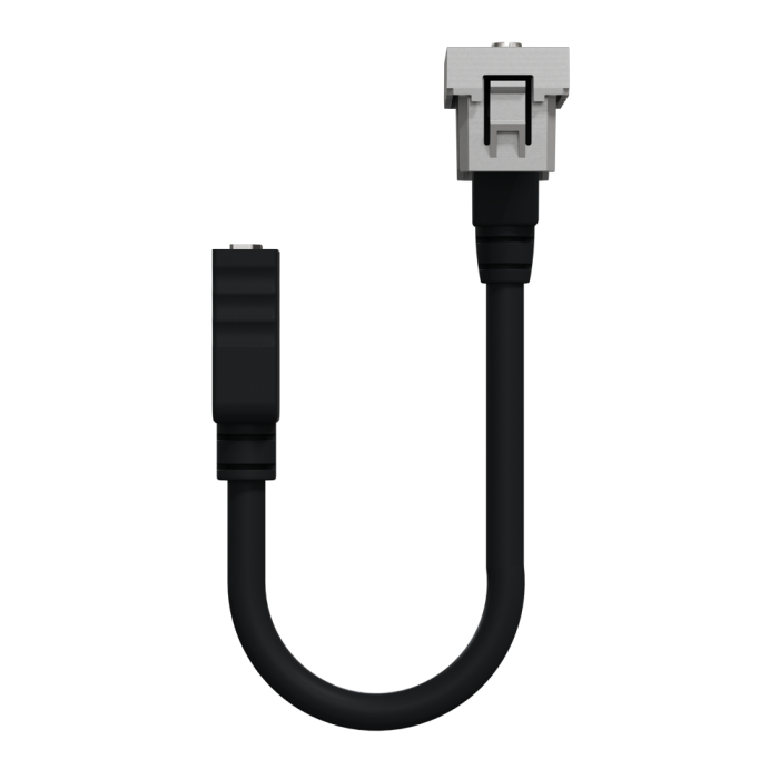 HDMI розетка, 1 модуль, алюмінієва, Unica New, Schneider Electric [NU343030]