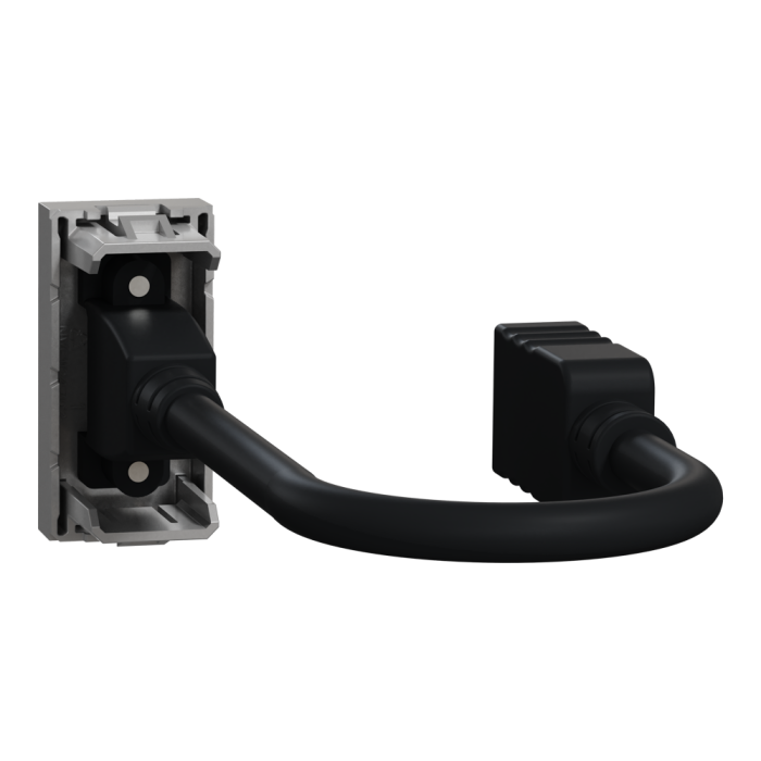HDMI розетка, 1 модуль, алюмінієва, Unica New, Schneider Electric [NU343030]