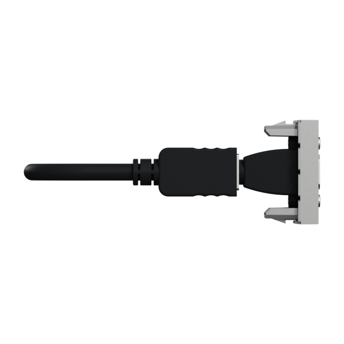 HDMI розетка, 1 модуль, алюмінієва, Unica New, Schneider Electric [NU343030]