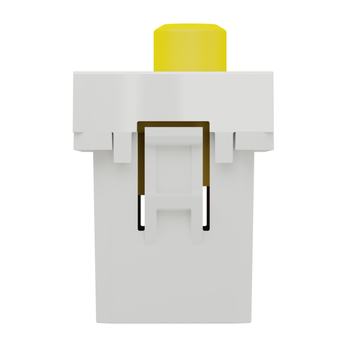 Аудіо / відео розетка, 1 модуль, біла, Unica New, Schneider Electric [NU343118]