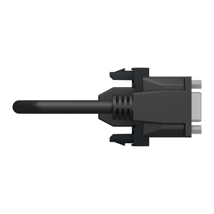 Відеорозетка, 1 модуль, чорна, Unica New, Schneider Electric [NU343254]