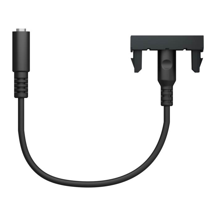 Аудіорозетка, 1 модуль, чорна, Unica New, Schneider Electric [NU343354]