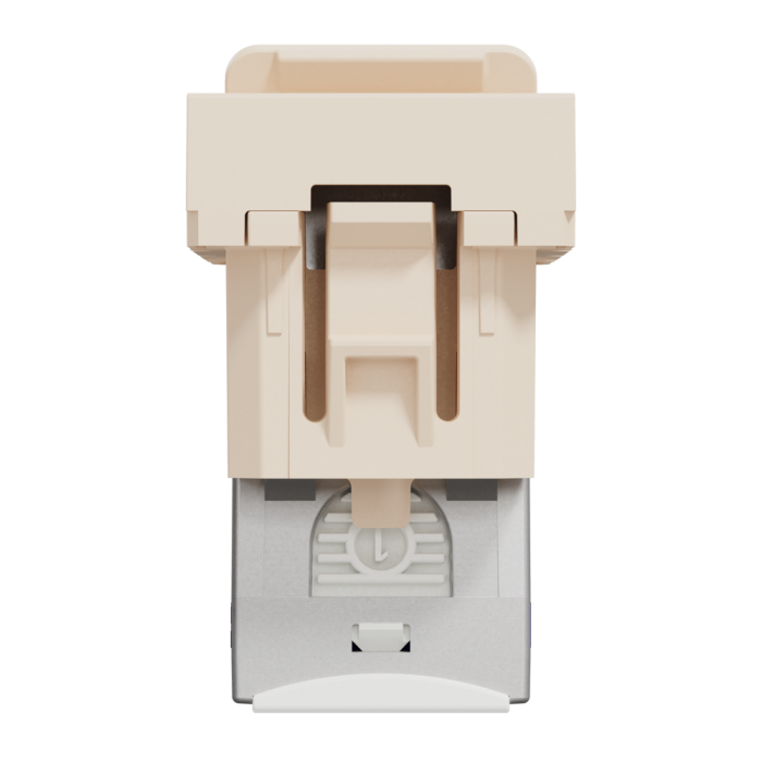 Мультимедійна розетка, 1 модуль, Unica New, Schneider Electric [NU344844]