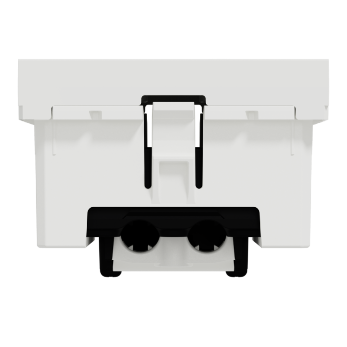 Роз'єм TV / fm, 2 модулі, білий, Unica New, Schneider Electric [NU345218]