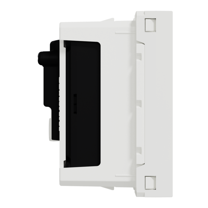 Роз'єм TV / fm, 2 модулі, білий, Unica New, Schneider Electric [NU345218]