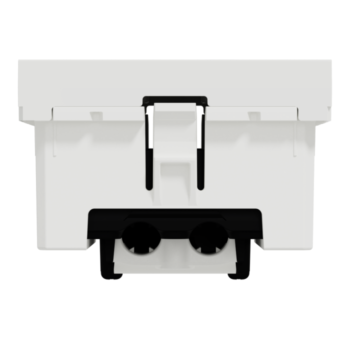 Гніздо r-TV / SAT, 2 модулі, білий, Unica New, Schneider Electric [NU345418]