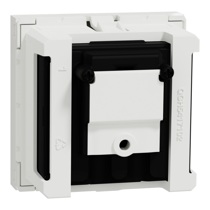 Гніздо r-TV / SAT, 2 модулі, білий, Unica New, Schneider Electric [NU345418]