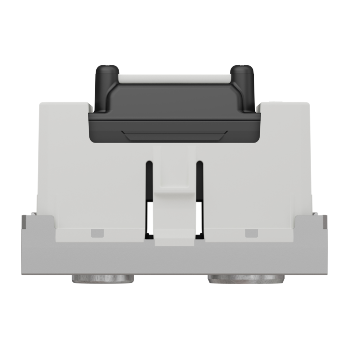 Гніздо r-TV / SAT, 2 модулі, алюмінієвий, Unica New, Schneider Electric [NU345430]