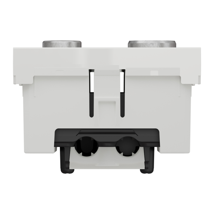 Гніздо r-TV / SAT, 2 модулі, білий, Unica New, Schneider Electric [NU345518]