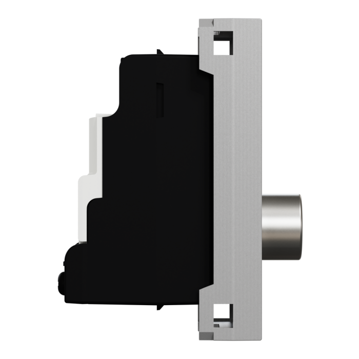 TV розетка, 1 модуль, алюмінієва, Unica New, Schneider Electric [NU346130]