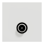 TV розетка, біла, 2 модулі, Unica New - Schneider Electric [NU346218]