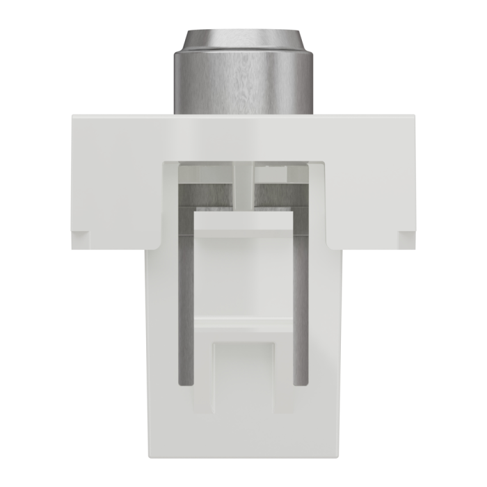 TV розетка, 1 модуль, біла, Unica New, Schneider Electric [NU346818]