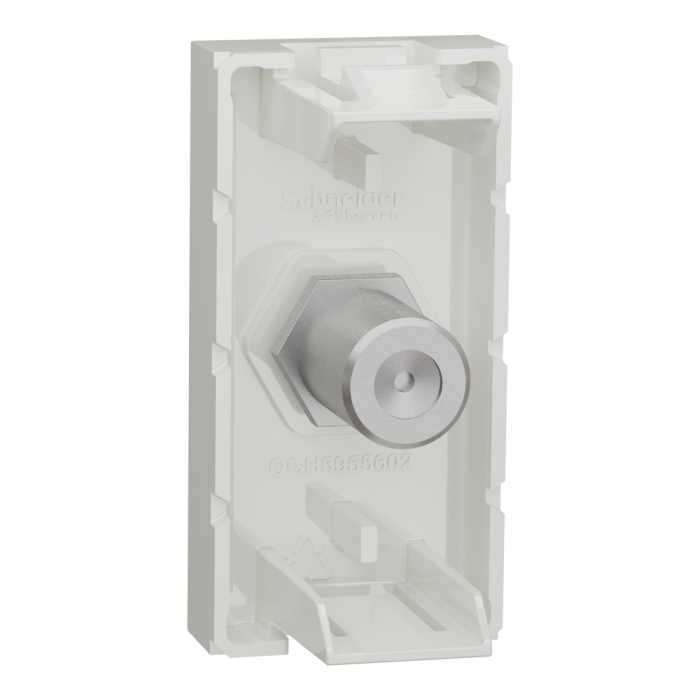 TV розетка, 1 модуль, біла, Unica New, Schneider Electric [NU346818]