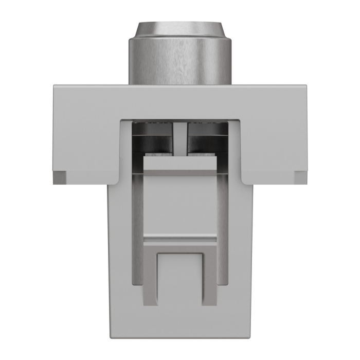 TV розетка, 1 модуль, алюмінієва, Unica New, Schneider Electric [NU346830]