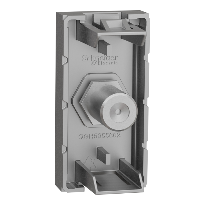 TV розетка, 1 модуль, алюмінієва, Unica New, Schneider Electric [NU346830]