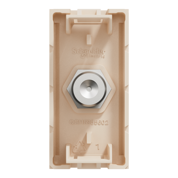 TV розетка, 1 модуль, Unica New, Schneider Electric [NU346844]