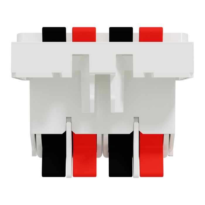 Гніздо гучномовця, 2 модулі, біла, Unica New, Schneider Electric [NU348618]