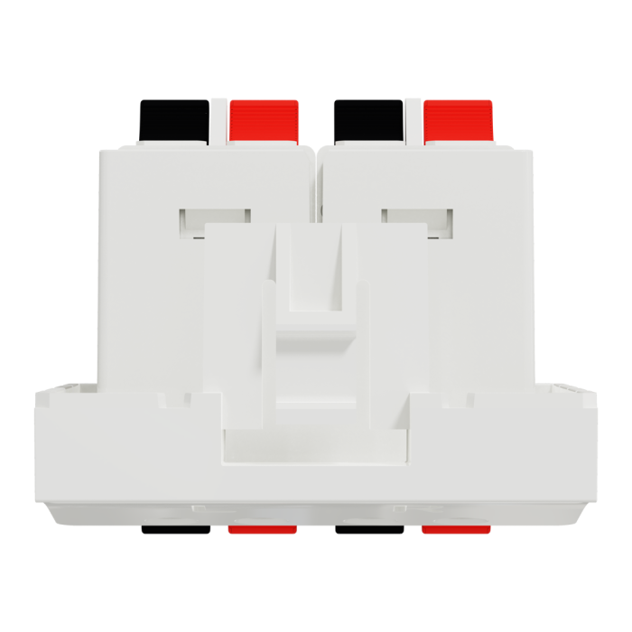 Гніздо гучномовця, 2 модулі, біла, Unica New, Schneider Electric [NU348618]