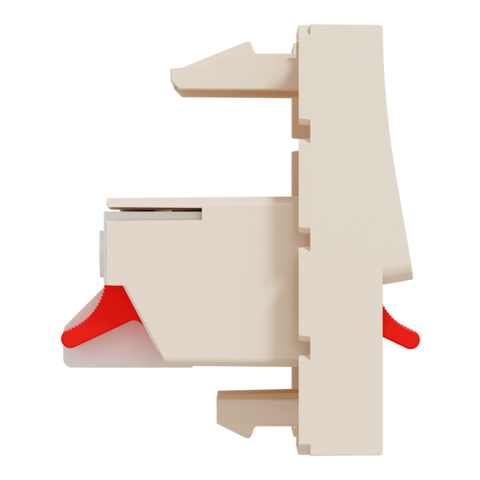 Гніздо гучномовця, 2 модулі, Unica New, Schneider Electric [NU348644]