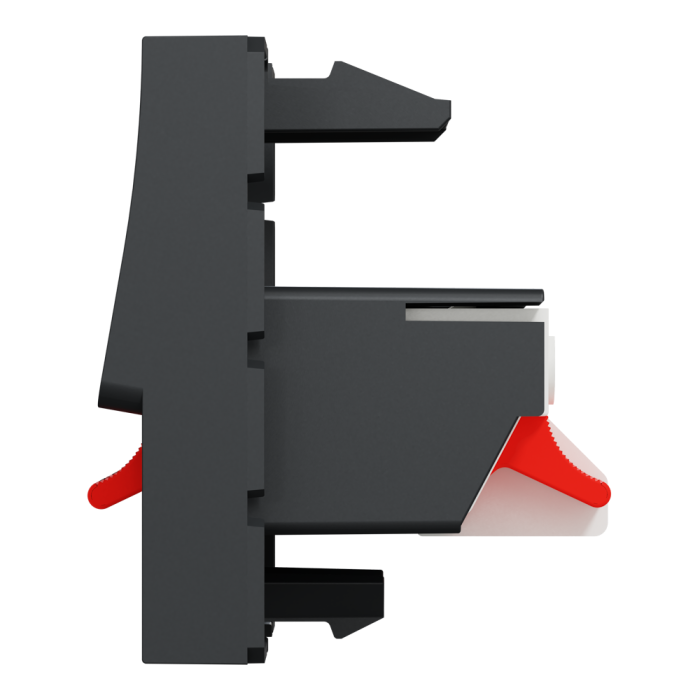 Гніздо гучномовця, 2 модулі, чорна, Unica New, Schneider Electric [NU348654]