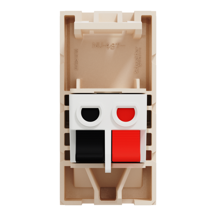 Гніздо гучномовця, 1 модуль, Unica New, Schneider Electric [NU348744]