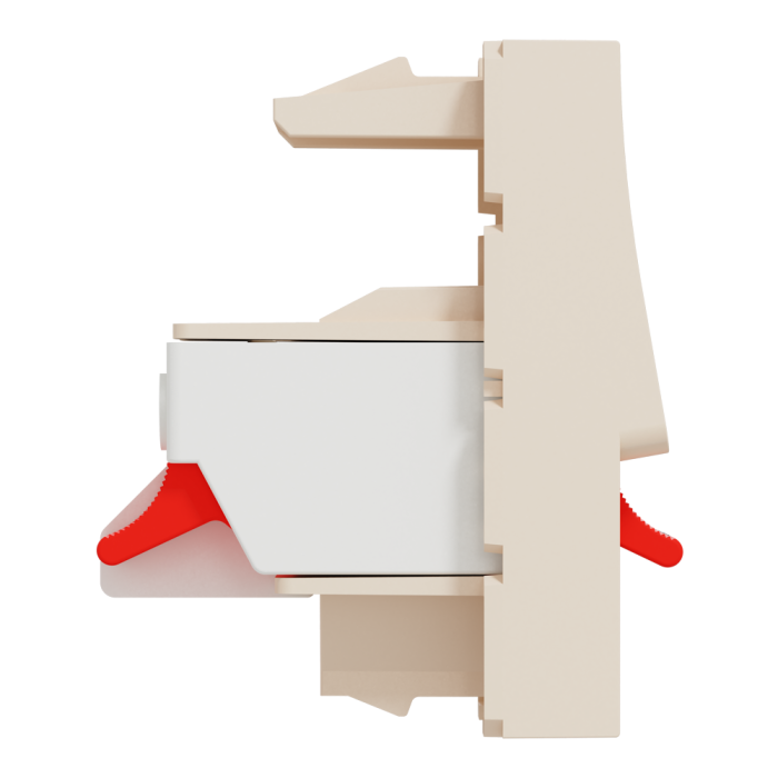 Гніздо гучномовця, 1 модуль, Unica New, Schneider Electric [NU348744]