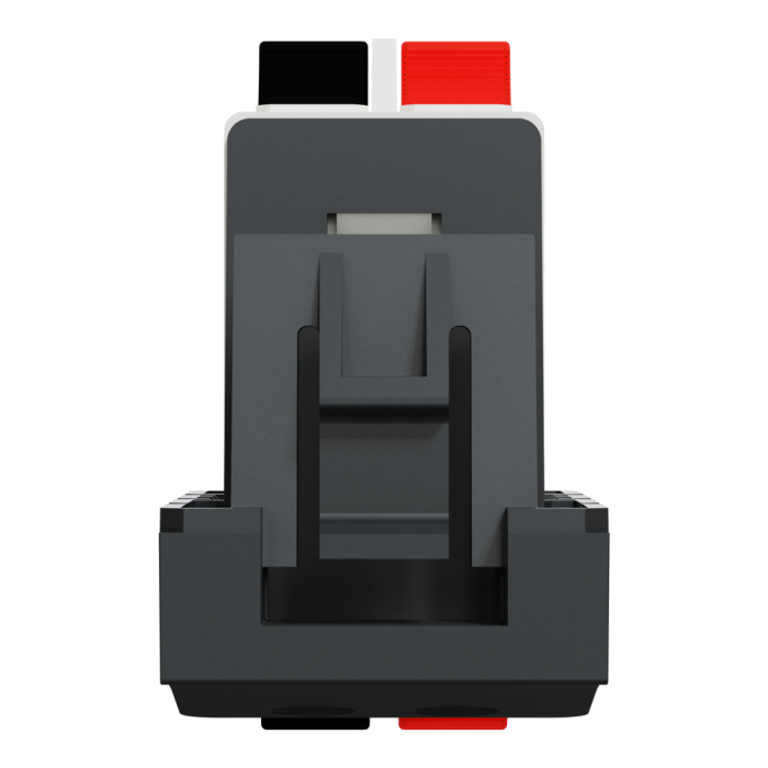 Гніздо гучномовця, 1 модуль, чорна, Unica New, Schneider Electric [NU348754]