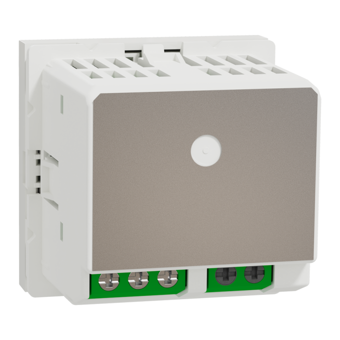 Термостат, 2 модулі, білий, Unica New, Schneider Electric [NU350118]