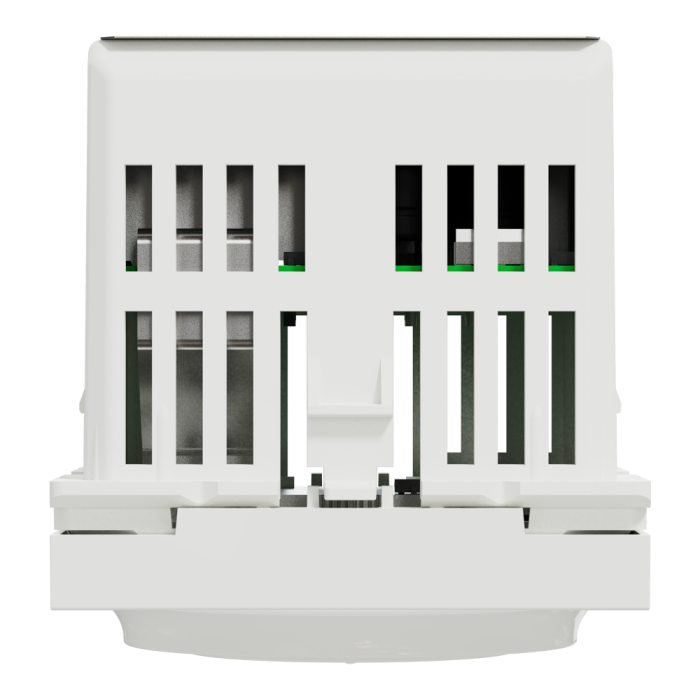 Термостат, 2 модулі, білий, Unica New, Schneider Electric [NU350118]
