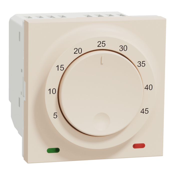Термостат, 2 модулі, Unica New, Schneider Electric [NU350144]