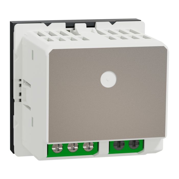 Термостат, 2 модулі, чорний, Unica New, Schneider Electric [NU350154]