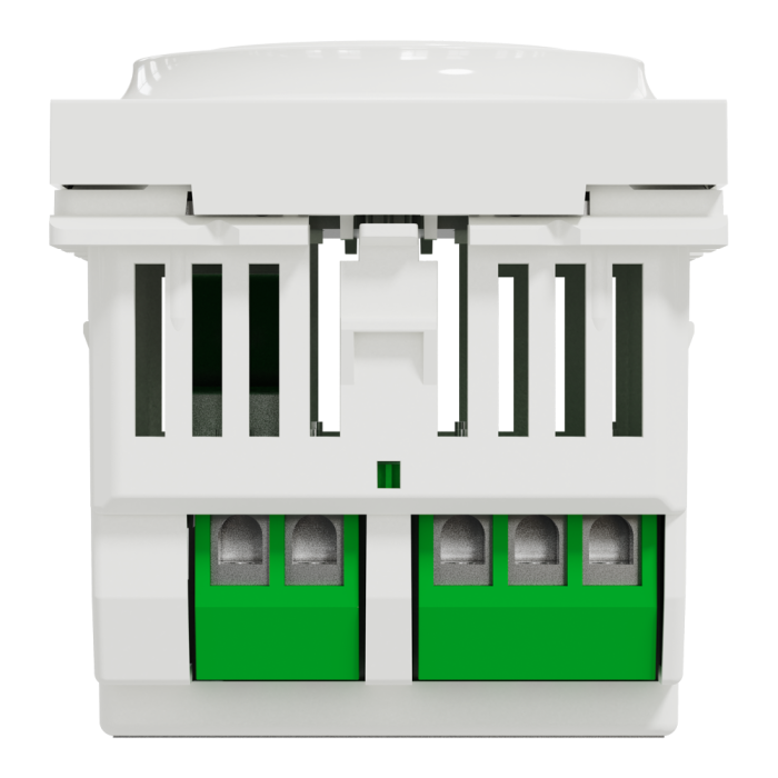 Термостат, 2 модулі, білий, Unica New, Schneider Electric [NU350318]