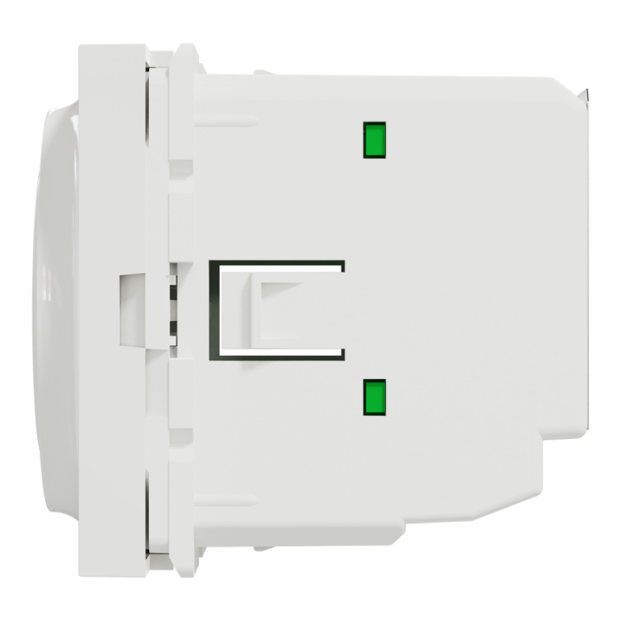 Термостат, 2 модулі, білий, Unica New, Schneider Electric [NU350318]