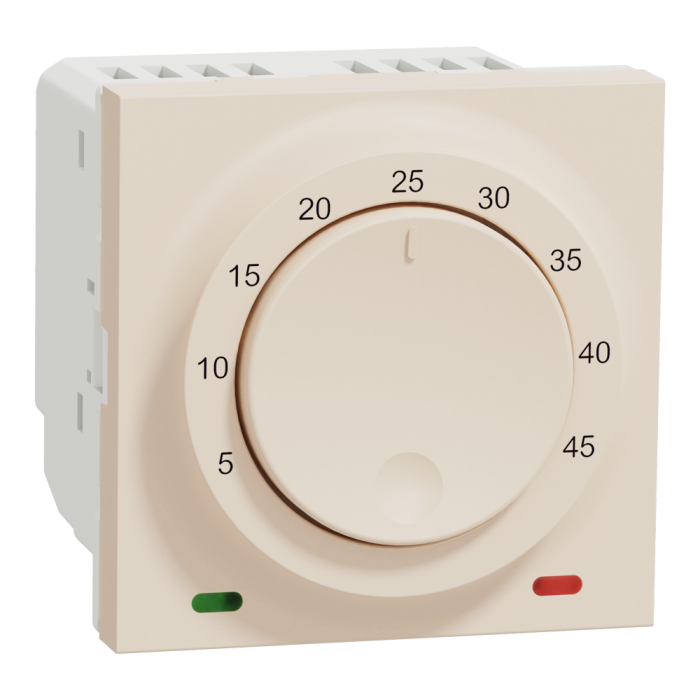 Термостат, 2 модулі, Unica New, Schneider Electric [NU350344]