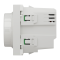 Димер, 2 модулі, білий, Unica New, Schneider Electric [NU351418]