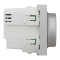 Димер, 2 модулі, алюмінієвий, Unica New, Schneider Electric [NU351430]