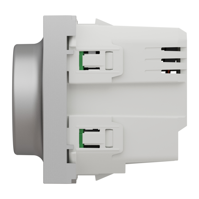 Димер, 2 модулі, алюмінієвий, Unica New, Schneider Electric [NU351430]