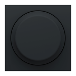 Димер, чорний, 2 модулі, Unica New - Schneider Electric [NU351454]